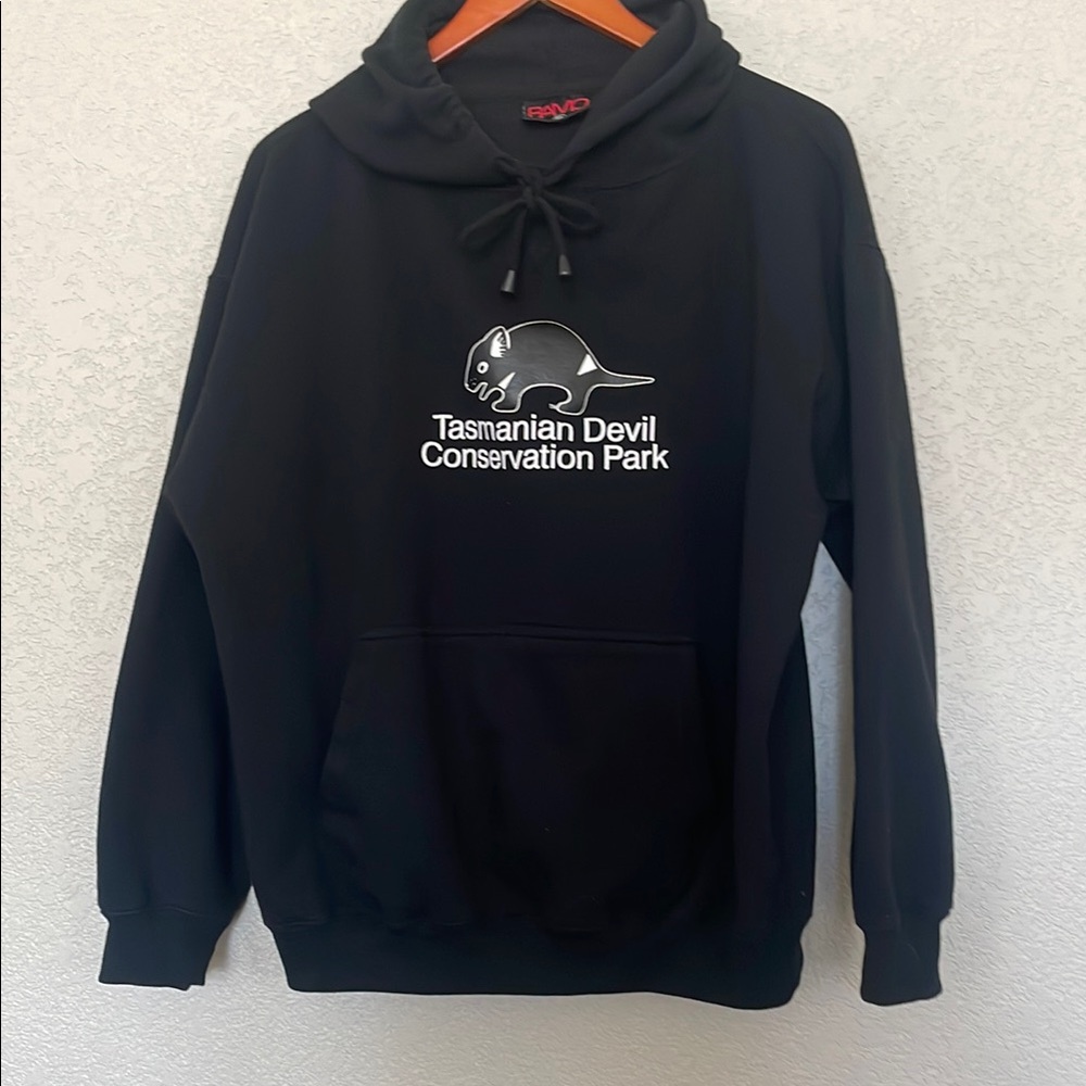 Tasmanian Devil Conservation Park Black Hoodie